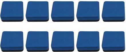 10Pc Magnetische Schoolbord Stoep Krijt Gum Whiteboard Krijt Gum Schoolbord Veeg School Kantoorbenodigdheden Zwarte Schoolbord Blauw