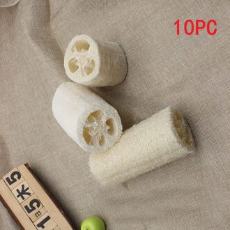 10Pc Natuurlijke Loofah Pad Scrubbes Bad Body Shower Verwijderen Dode Huidcellen Effecten Huid Spons Scrubber Veiligheid Bescherming 10 stk