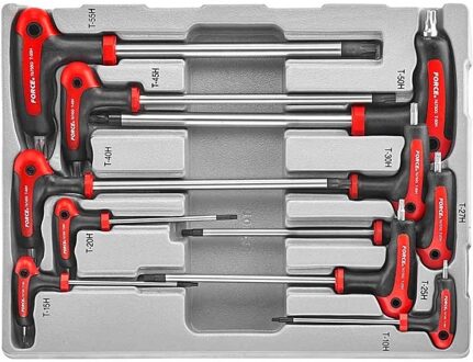 10pc Star grip key set 51010T