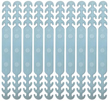 10Pc Volwassen Fietsen Gezichtsmasker Plastic Masker Verstelbare Siliconen Masker Opknoping Gesp Uitbreiding Strap Accessoires Mascarilla BU