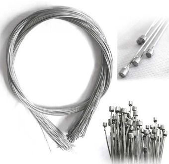 10Pcs 1.75M MTB Bike Bicycle Shift Derailleur Stainless Steel Inner Wire Line Gear Cable Sets Core Inner Wire Steel Speed Line
