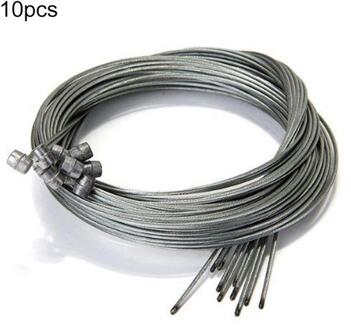 10Pcs 1.75M Mtb Racefiets Fiets Remleiding Fiets Snelheid Lijn Fixed Gear Shifter Gear Remkabel sets Kern Innerlijke Draad