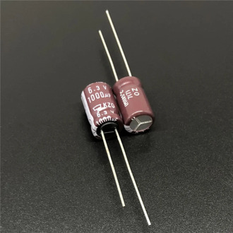 10pcs 1000uF 6.3V NCC KZG 8x12mm 6.3V1000uF Super Low ESR PC Motherboard Capacitor