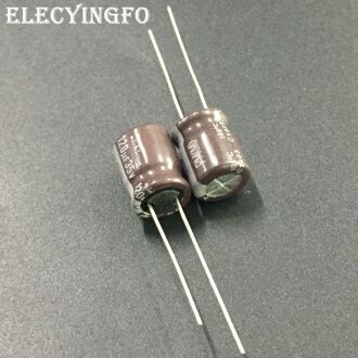 10Pcs/100Pcs 120Uf 35V Nichicon Pm Serie 10X12.5Mm 35V120uF Lage Impedantie Aluminium elektrolytische Condensator 100stk
