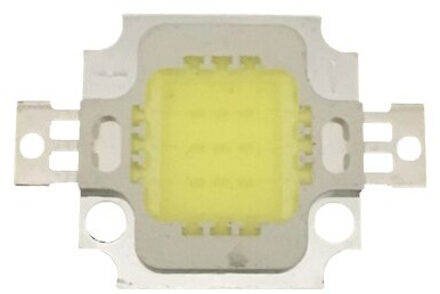 10pcs 10W LED cob chip High Power Lamp schijnwerper Warm wit/Wit 9-12V 800-1000LM 24 * 40mil Huga puur white6000-6500k