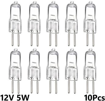 10Pcs 12V 5W/10W/20W/35W/50W G4 Halogeen lamp 12V G4 Lamp G4 Halogeen Lamp Warm Wit Lamp Lamp Kralen Vervanging Home Verlichting