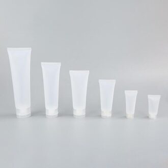 10Pcs 15Ml-100Ml Lege Reizen Cosmetische Soft Tube Squeezable Gezichtscrème Container Hand Sanitizer Lotion Fles gel Sample Pot