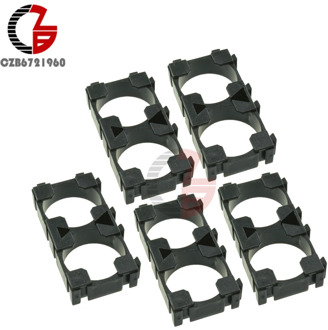 10Pcs 18650 Li-ion Battery Holder Lithium Battery Safety Spacer Radiating Shell Storage Bracket Mayitr Suitable for 2x1 Battery