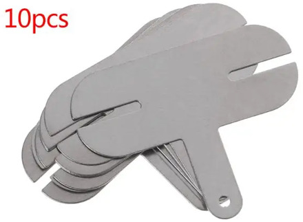 10PCS 18650 Power Lithium Batteries T-Shape Nickel Plated Steel Battery Connection Lead-out Sheet Spot Welding Film