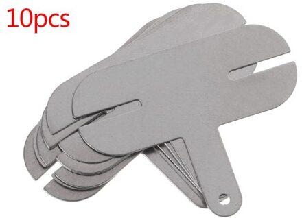 10PCS 18650 Power Lithium Batterijen T-Vorm Vernikkeld Staal Batterij Connection Lead-out Vel Puntlassen film