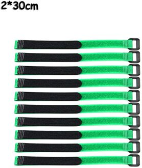 10Pcs 2*50Cm Nylon Haak Lus Zelfklevende Band Kabelbinders Herbruikbare Bevestiging Bike Tie Multil Purpose Fiets Tool Type2 A4