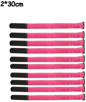 10Pcs 2*50Cm Nylon Haak Lus Zelfklevende Band Kabelbinders Herbruikbare Bevestiging Bike Tie Multil Purpose Fiets Tool Type2 A5