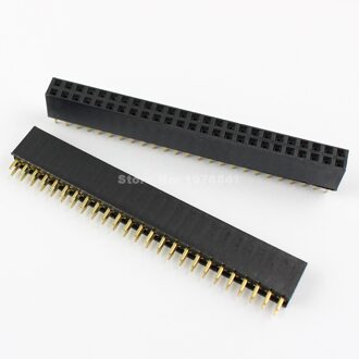 10Pcs 2.54Mm 2X25 Pin 50 Pin Vrouwelijke Dubbele Rij Rechte Pin Header Strip