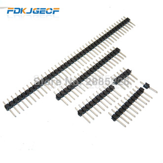 10Pcs 2.54mm Single Row Male 2~40P PCB Board Pin Header Connector Strip Pinheader 2/3/4/5/6/8/10/12/20/40Pin For Arduino