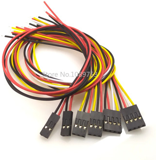 10PCS 20CM Single head Dupont Line Dupont connector plug with cable jumper wire 2.54MM PITCH 2/3/4/5/6/7/8/9/10 PIN 2P/3P/4P/5P