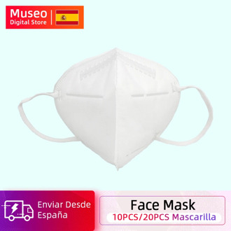 10pcs/20pcs Face Mask 5 Layers Anti PM2.5 Safety Dustproof Mask Breathable Face Mask Fast Ship