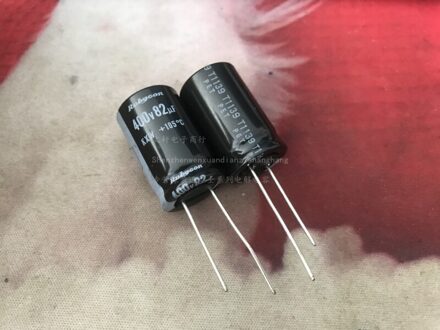 10Pcs/20Pcs Verkoop Geïmporteerd Origl Rubycon 400V82UF 16X25 Kxw Serie 105 Graden Elektrolytische Condensatoren 400V 82Uf