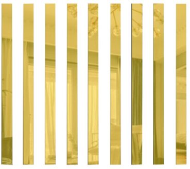 10Pcs 20X5Cm Strips Spiegel Tegel Muur Stickers Decals Mozaïek Home Badkamer Decor Diy Lange Muur Spiegel stickers 3
