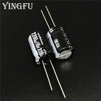 10pcs 2200uF 16V NICHICON VR Series 12.5x20mm 16V2200uF Aluminum Electrolytic Capacitor