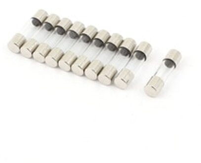! 10Pcs 250V 0.2A 200mA Quick Fast Blow Glas Zekeringen Buizen 5Mm X 20Mm