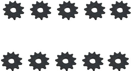 10Pcs 25H Ketting Tandwiel Ebike Motor Keten Pinion 11T Gear Voor Elektrische Scooter 43cc 47cc 49cc mini Pocket Dirt Bike