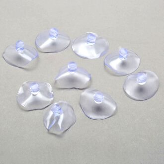 10Pcs 28/30/35/40Mm Sucker Zuignappen Clear Sterk Vacuüm Suckers Haak Hanger Voor venster Keuken Badkamer Pop Speelgoed Koelkast 28mm