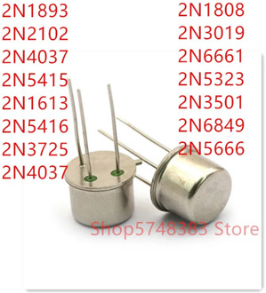 10PCS 2N1893 2N2102 2N4037 2N5415 2N1613 2N5416 2N3725 2N4037 2N1808 2N3019 2N6661 2N5323 2N3501 2N6849 2N5666 TO-39
