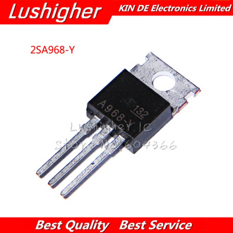 10pcs 2SA968 TO220 2SA968-Y TO-220 2SA968A 2SA968A-Y A968 A968A 1.5A 160V Transistor
