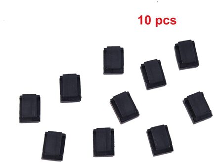 10Pcs/30Pcs/50Pcs Zelfklevende Draad Bundel Houder Tie Mount Clip For10mm Breed Fix led Strip Verlichting Connector Tie Mount Geschikt 10stk