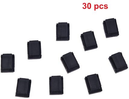 10Pcs/30Pcs/50Pcs Zelfklevende Draad Bundel Houder Tie Mount Clip For10mm Breed Fix led Strip Verlichting Connector Tie Mount Geschikt 30stk