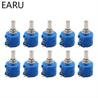 10Pcs 3590S-2-103L 10K Precisie Multi-Turn Potentiometer (10 Slagen) Verstelbare Weerstand