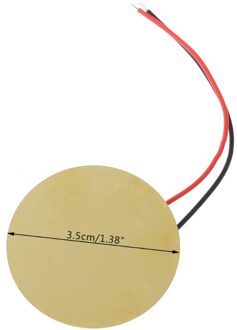 10Pcs 35Mm Piezo Elements Buzzer Sirene Sensor Trigger Drum Disc + Draad Koper