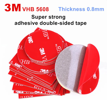 10PCS 3M VHB 5608 Double Sided Acrylic Foam Adhesive Tape Heavy Duty Mounting Tape Thickness 0.8mm,we can offer die cut service