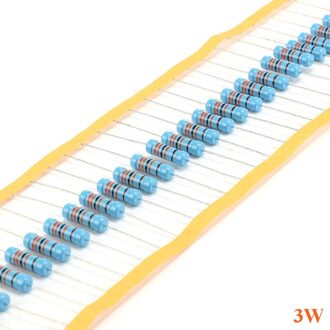 10Pcs 3W Metal Film Weerstand Weerstand 1% 2 Ohm 3W 1% 2R