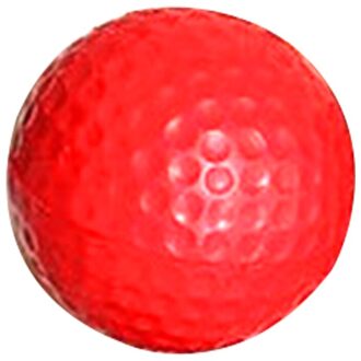 10Pcs 4.2Cm Golfer Schuim Golf Soft Indoor Outdoor Praktijk Ballen Golf Swing Oefening Training Aids Gereedschappen Accessoires Rood