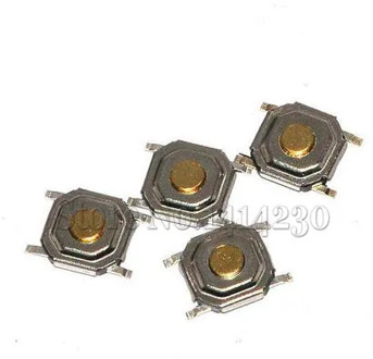 10PCS 4*4*1.5mm 4x4x 1.5MM 4X4X1.5mm Tactile Push Button Switch Tact 4 Pin Switch Micro Switch SMD