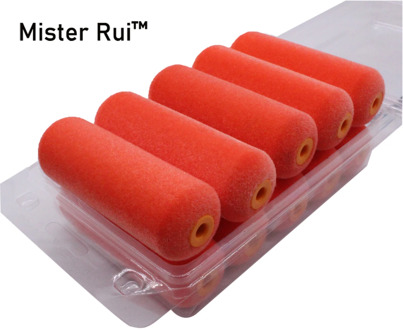 10Pcs 4 inch High Density Flocking Mini Foam Paint Roller