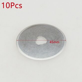 10Pcs 45/28Mm Leathercraft Rotary Cutter Vervanging Mes Leer Snijgereedschap Stof Cutter Ronde Mes Diy Handgemaakte gereedschap 45mm