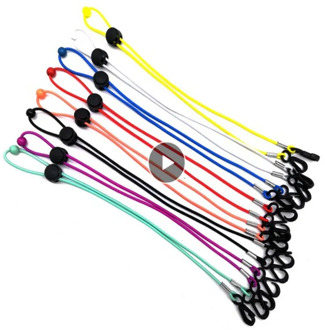 10PCS 5PCS Face Mask Holder Rop Mask Lanyard Adjustable Mask Hanging Hook Rop Antilost Antidrop 95 Mask Hanging Neck Traceless