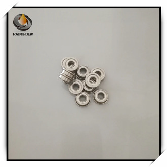 10Pcs 6.35x9.525x3.175 mm FR168ZZ Flange Ball Bearing ABEC-9 fr168