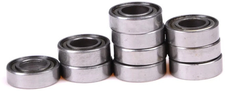 10PCS 688ZZ MR105ZZ 693zz Miniature Ball Bearings Metal Double Shielded Ball Bearings 8x16x5mm 5x10x4mm