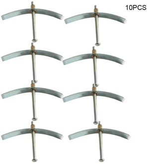 10pcs 86 Type Dark Box Repair Screw Manganese Steel Socket Old Fixed Cassette Wall Repair Replace Box Switch Mount Box C5T2