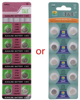 10Pcs Alkaline Batterij AG6 1.55V Button Coin Cell 371 SR920SW LR920 SR927 171 370 L921 LR69 SR920 Horloge batterijen