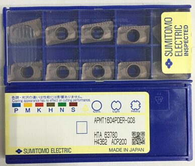 10Pcs APMT1604PDER-G08 ACP200 ,APMT1135PDER-G08 ACP200, APMT1135PDER-G04 ACP200 Carbide Voor Cnc Frezen Draaibank Gereedschap