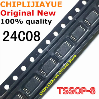 10PCS AT24C08 TSSOP8 AT24C08A 24C08 TSSOP-8 SMD New and Original IC Chipset