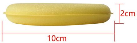 10Pcs Auto Accessoires Wassen Gereedschap Soft Microfiber Car Wax Applicator Pad Polijsten Spons Voor Brengen En Verwijderen Wax Auto zorg 10stk 10cmX2cm