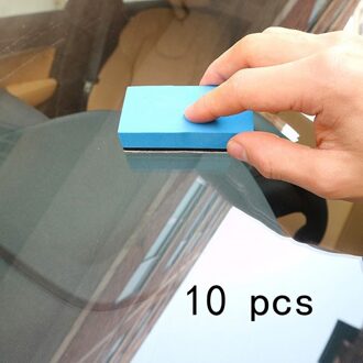 10Pcs Auto Keramische Coating Spons Glas Nano Wax Jas Applicator Polijsten Pads 8*4*2Cm