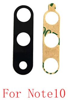 10Pcs Back Rear Camera Lens Glas Vervanging Voor Samsung S10 S10 Plus S10E S10 5G Note 10 Note 9 Note 8 Reparatie Onderdelen For Note 10