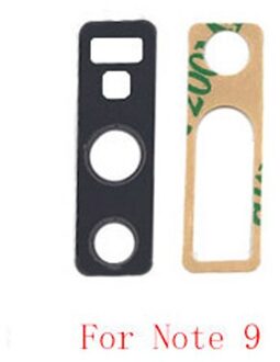 10Pcs Back Rear Camera Lens Glas Vervanging Voor Samsung S10 S10 Plus S10E S10 5G Note 10 Note 9 Note 8 Reparatie Onderdelen For Note 9