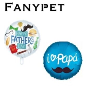 10Pcs Ballonnen Spaans Gelukkige Vaderdag Helium Globos Feliz Dia Super Papa Folie Ballon Vader Moeder Party Decoratie globos mengen